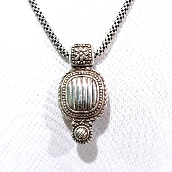 BRIGHTON CZARINA TOPAZ CRYSTAL PENDENT NECKLACE NWOT - Picture 4 of 5